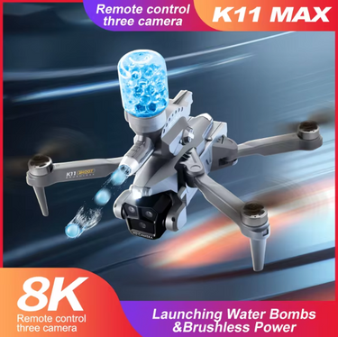 K11 Three HD Cameras Water Bombs Shoot Drone
